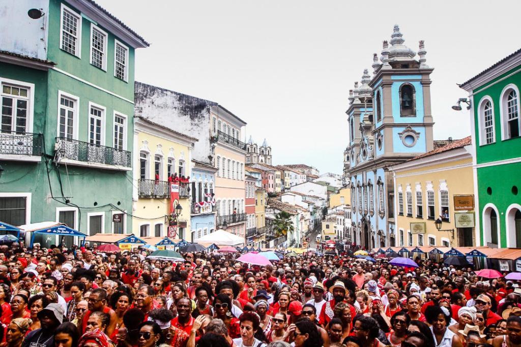 Quarto Casal Sossegado Perto Pelourinho サルバドール エクステリア 写真